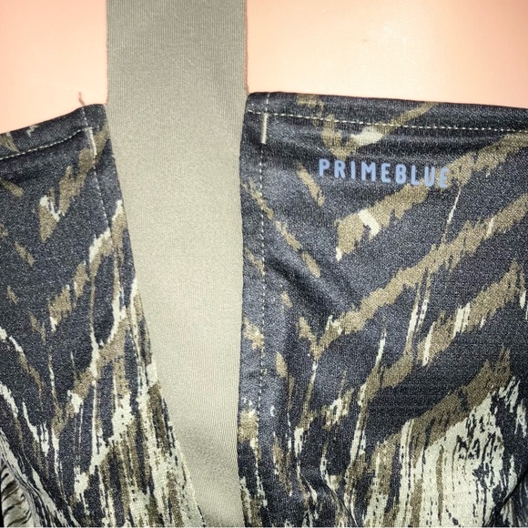 Adidas Primeblue Olive Orbit Army Green Black Tennis Pickleball Dress Sz Medium - Picture 13 of 13